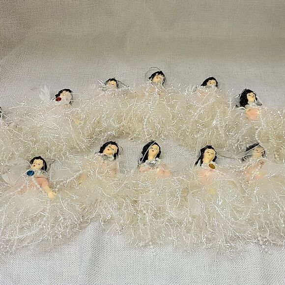 11 handmade dance doll Christmas ornaments. - Picture 2 of 12